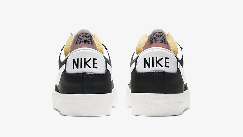 Nike Blazer Low 77 Vintage Black Back