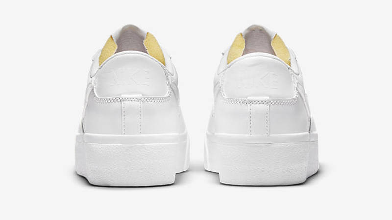 Nike Blazer Low Platform Triple White Back