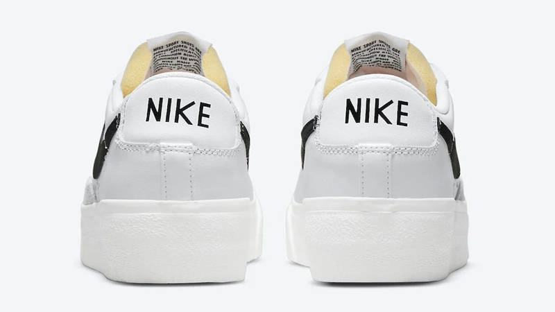 Nike Blazer Low Platform White Black