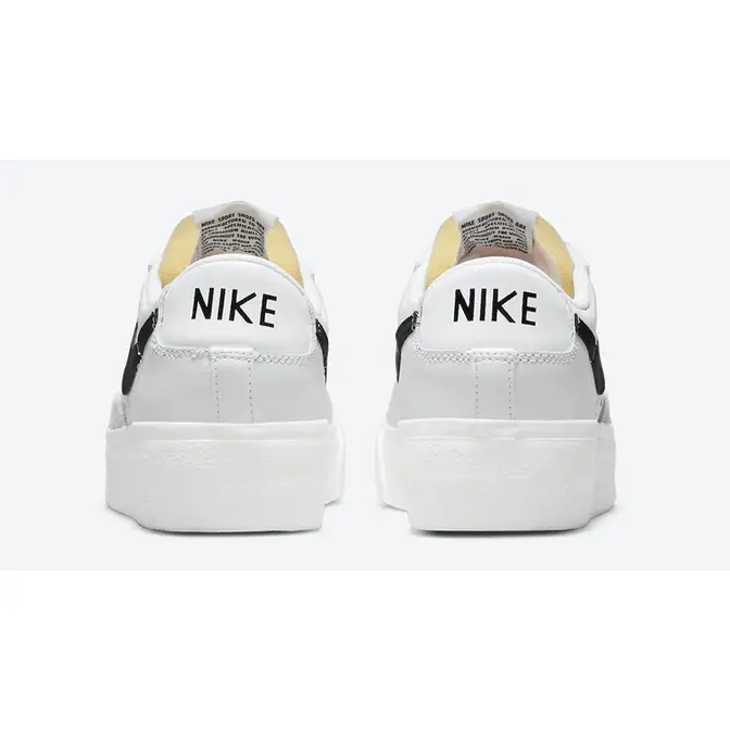 Nike Blazer Low Platform White Black | Where To Buy | DJ0292-101