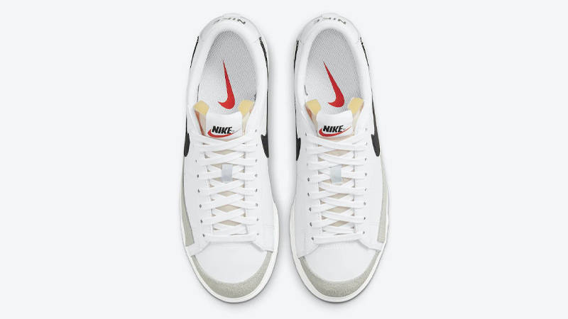 Nike Blazer Low Platform White Black