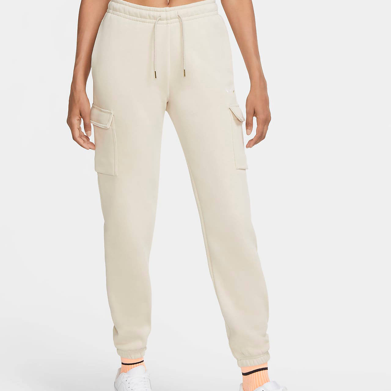 Nike Cargo Sweatpants cream