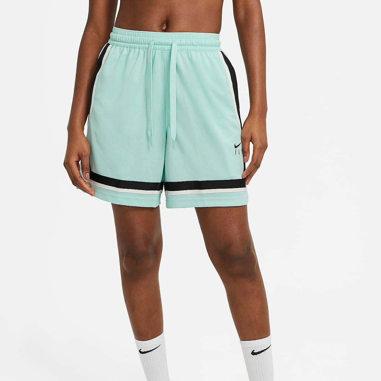 nike dri fit shorts blue