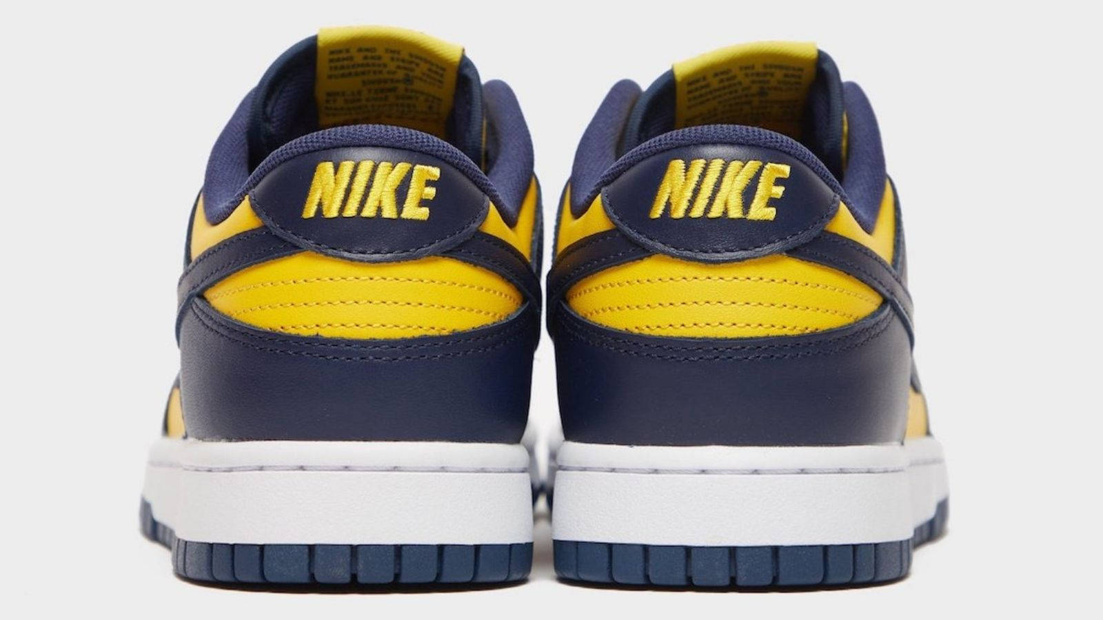 Nike Dunk Low Michigan back shot