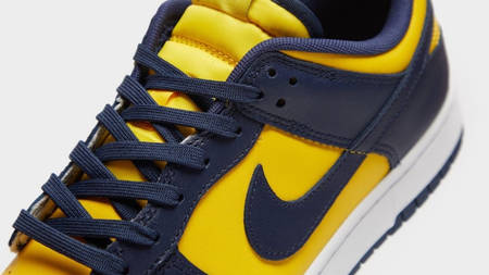 The Nike Dunk Michigan Is Set To Arrive In A Low Top!