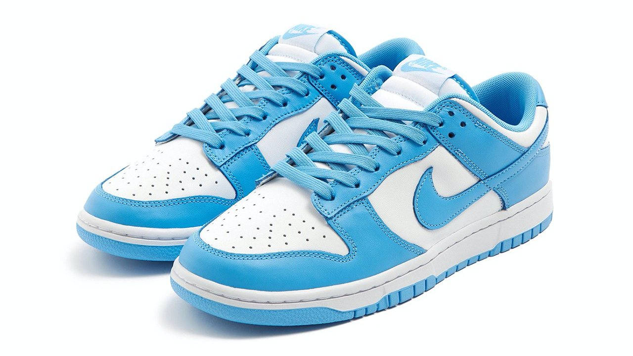 nike dunk low unc 2