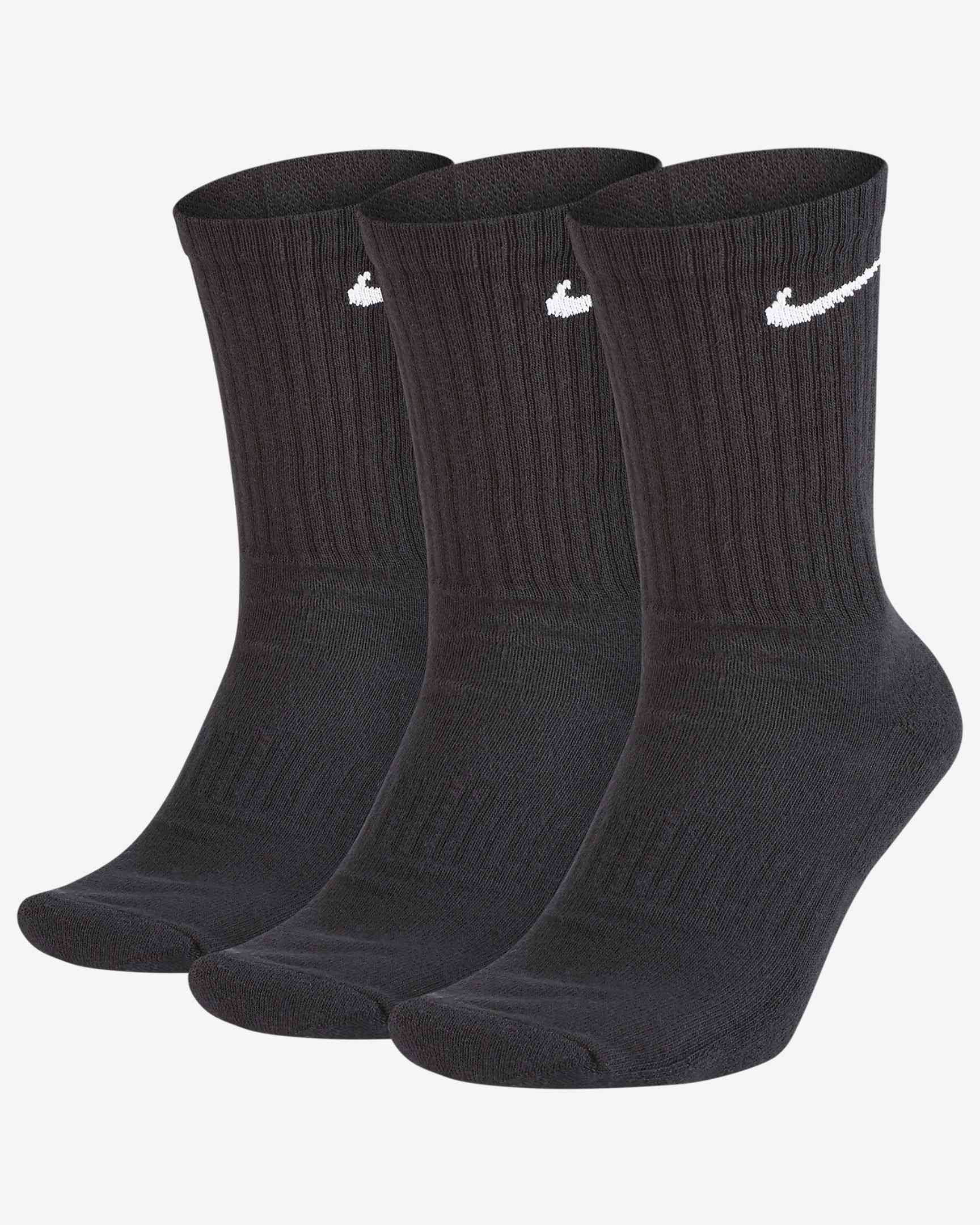 Nike Everyday Cushioned Training Crew Socks SX7664-010