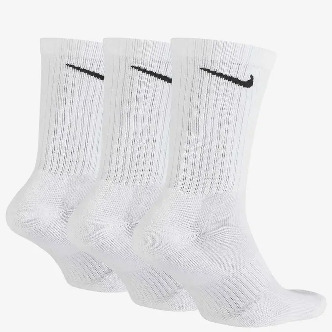 Nike Everyday Cushioned Training Crew Socks | Where To Buy | SX7664-100 ...