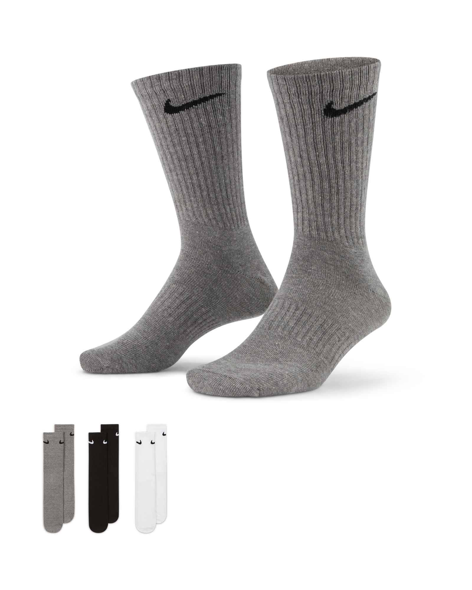 Nike Everyday Lightweight Training Crew Socks SX7676-964