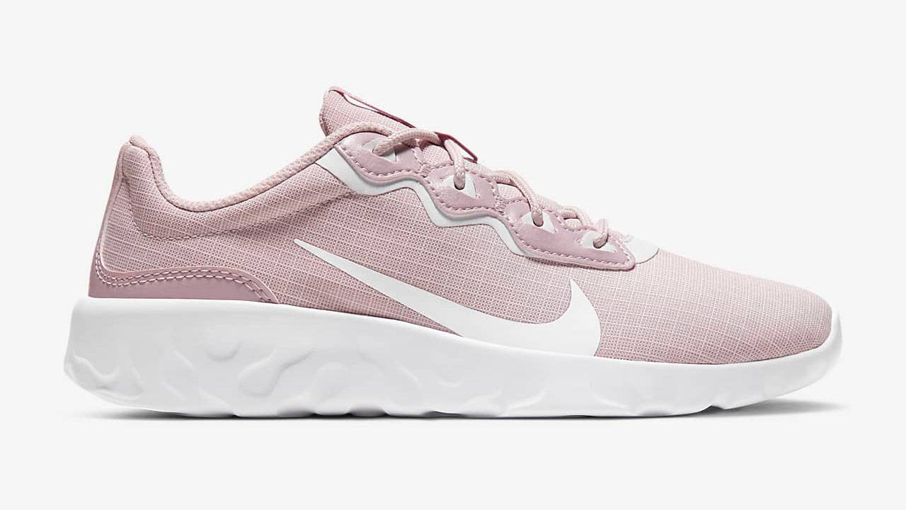 nike explore strada pink white