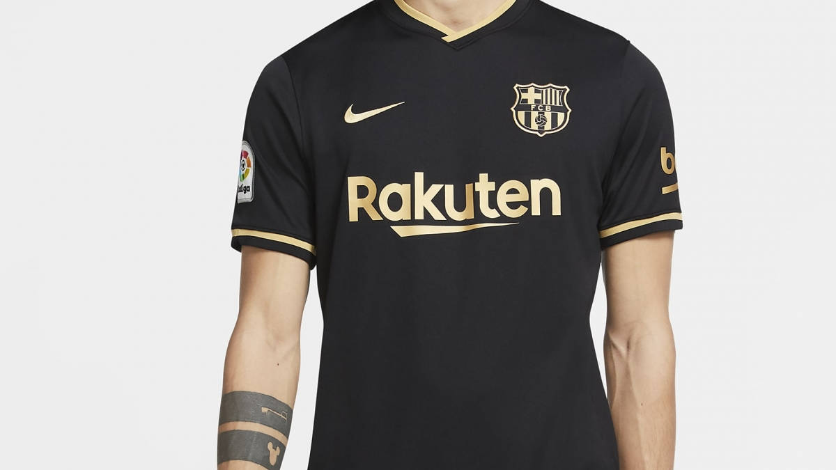 Barcelona shirt black Clearance