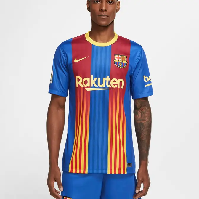 Nike FC Barcelona Stadium Football T-Shirt | Where To Buy | CK9890-481 ...