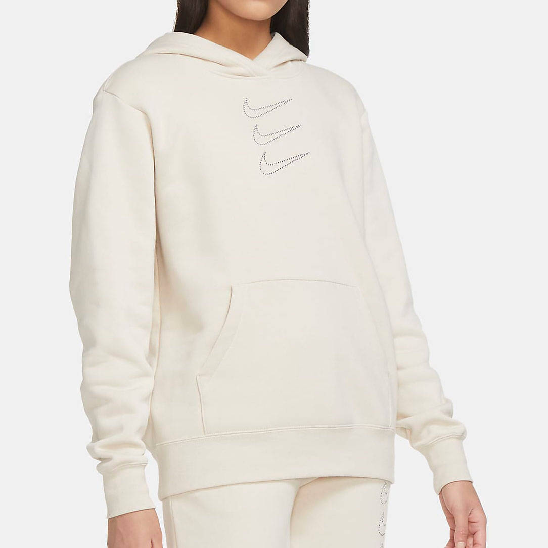 Nike Hoodie Cream Swoosh