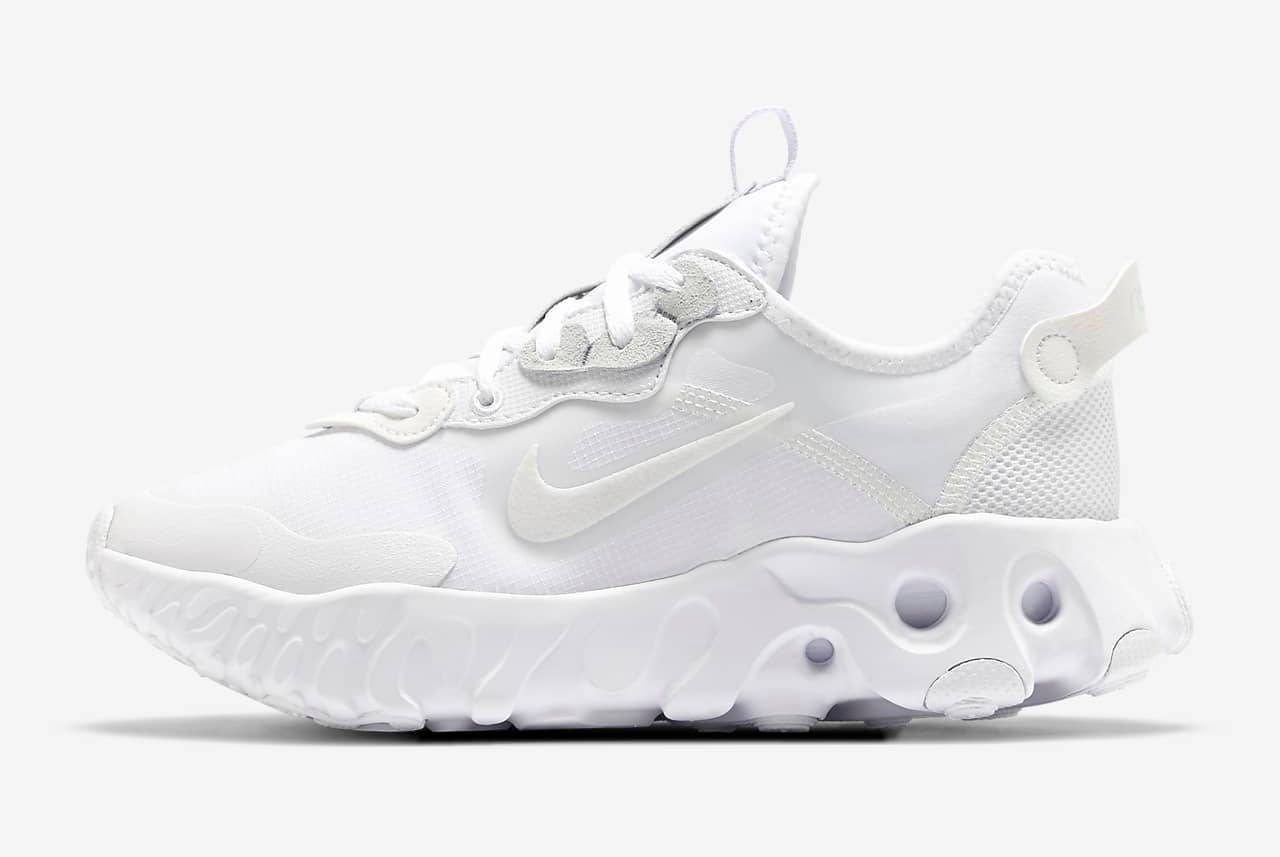 Nike React At3mis triple white