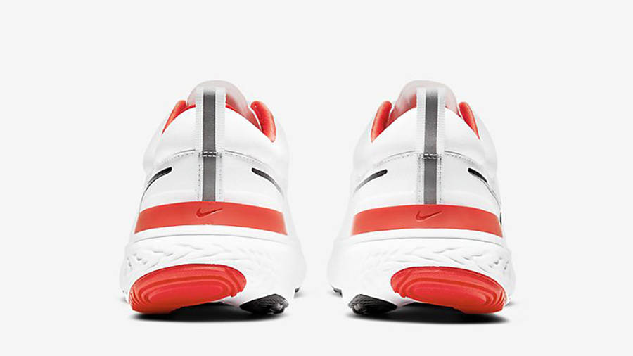 Nike React Miler 2 White Chile Red CW7121-100 BACK