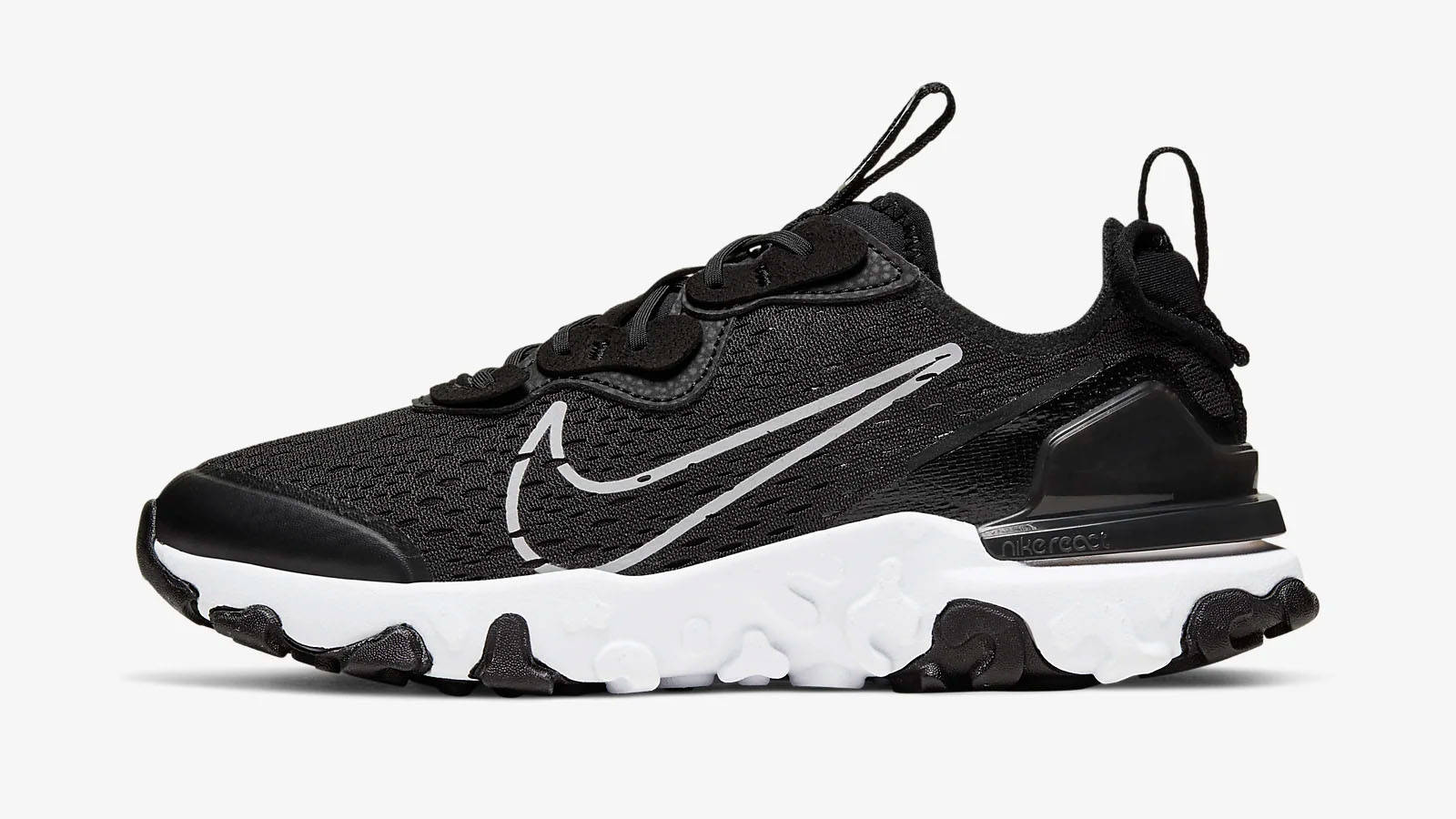 Nike React Vision Black White GS