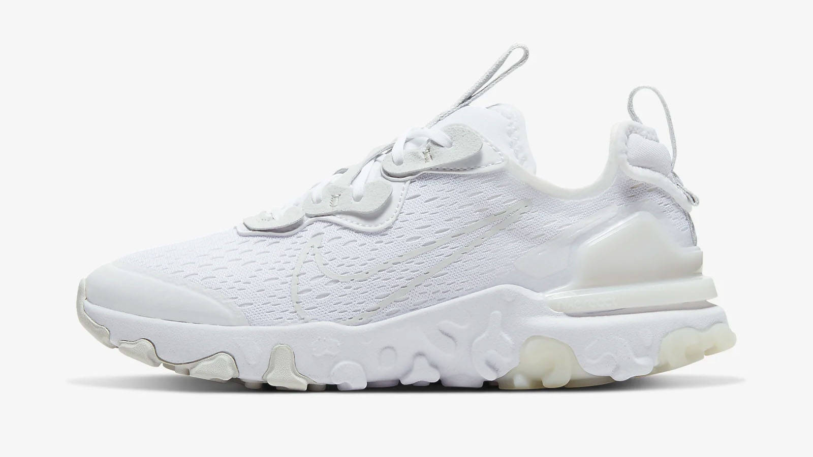 Nike React Vision Triple White GS