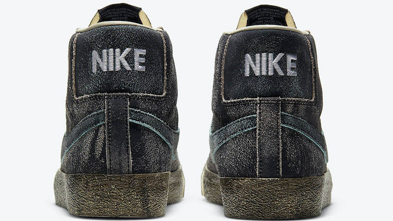 Nike SB Blazer Mid Faded Black DA1839-001 back
