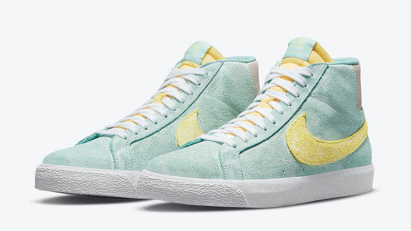 Nike SB Blazer Mid Faded Light Dew DA1839-300 front