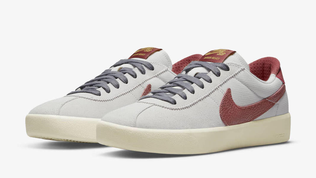 nike sb bruin white red
