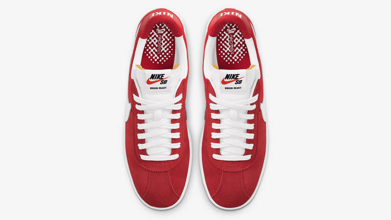 Nike SB Bruin React University Red Middle