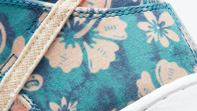 Nike SB Dunk High Hawaii Closeup