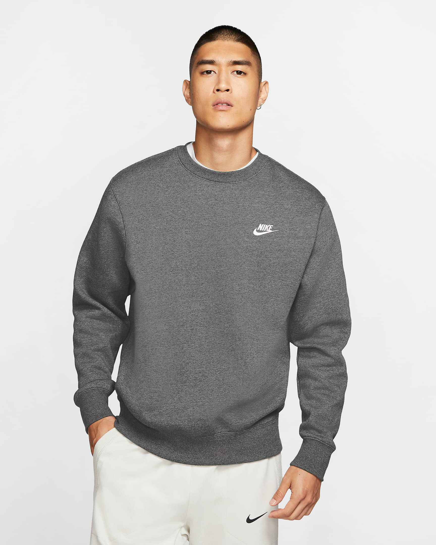 Nike Sportswear Club Fleece Charcoal