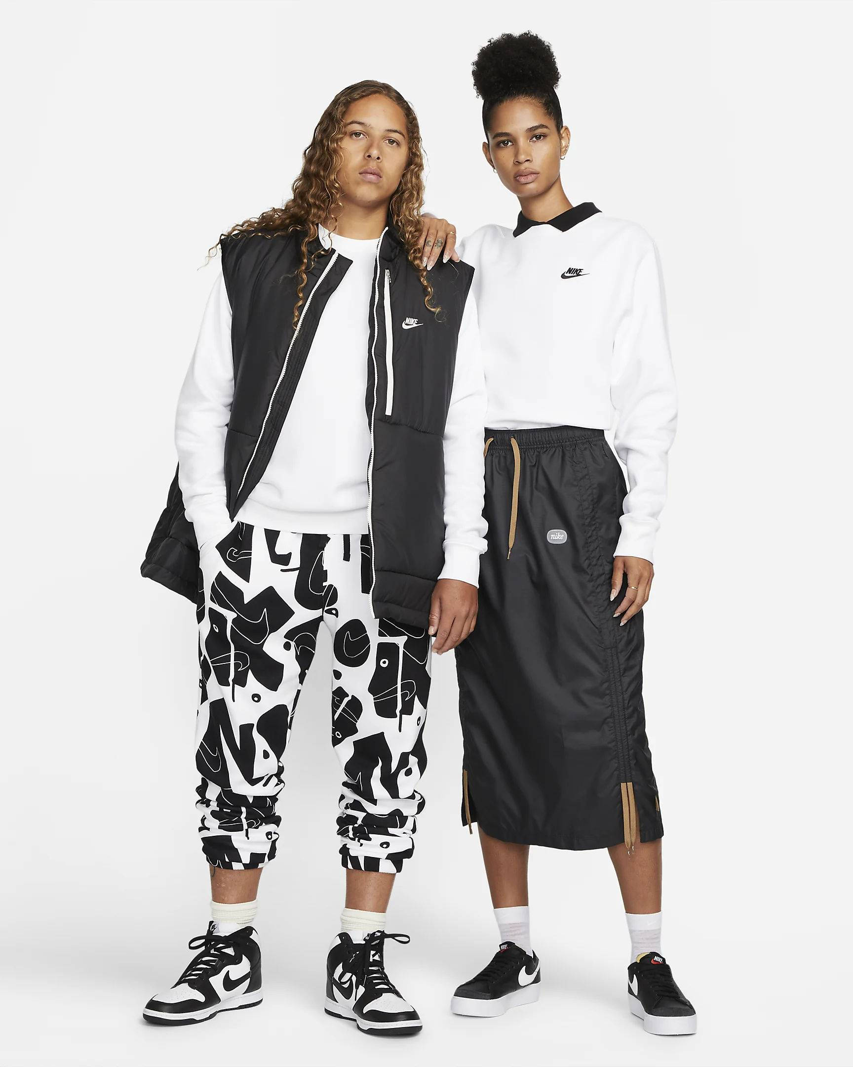 Nike Sportswear Club Fleece Crew White Full Image