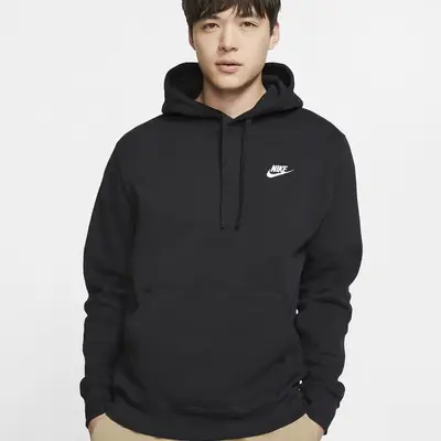 Nike Sportswear Club Fleece Pullover Hoodie | Where To Buy | BV2654-010 ...