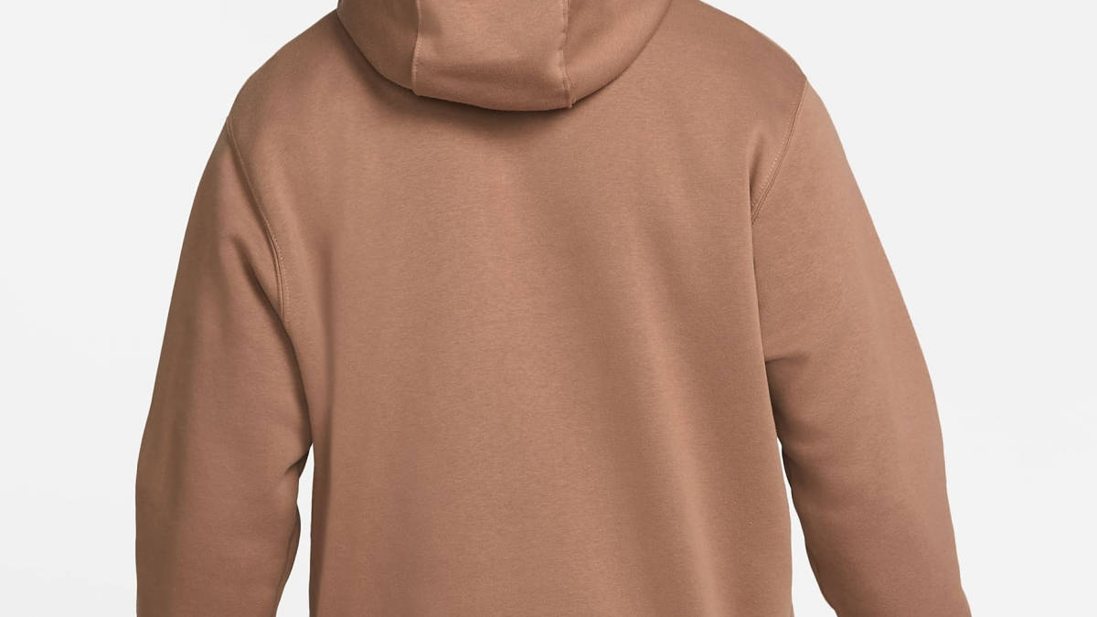 brown fleece pullover