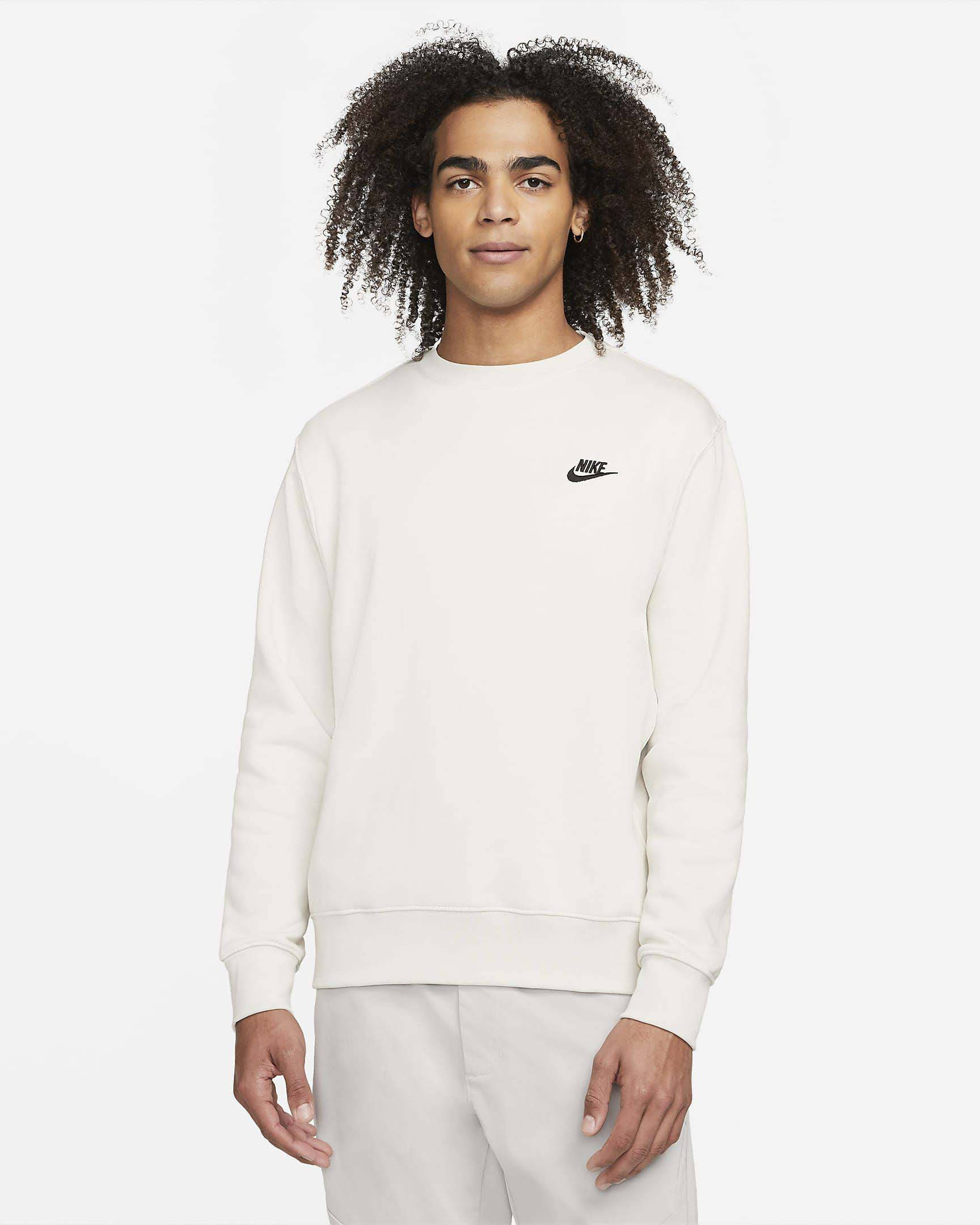 Nike Sportswear Club Fleece Sweatshirt Light Oreowood Brown
