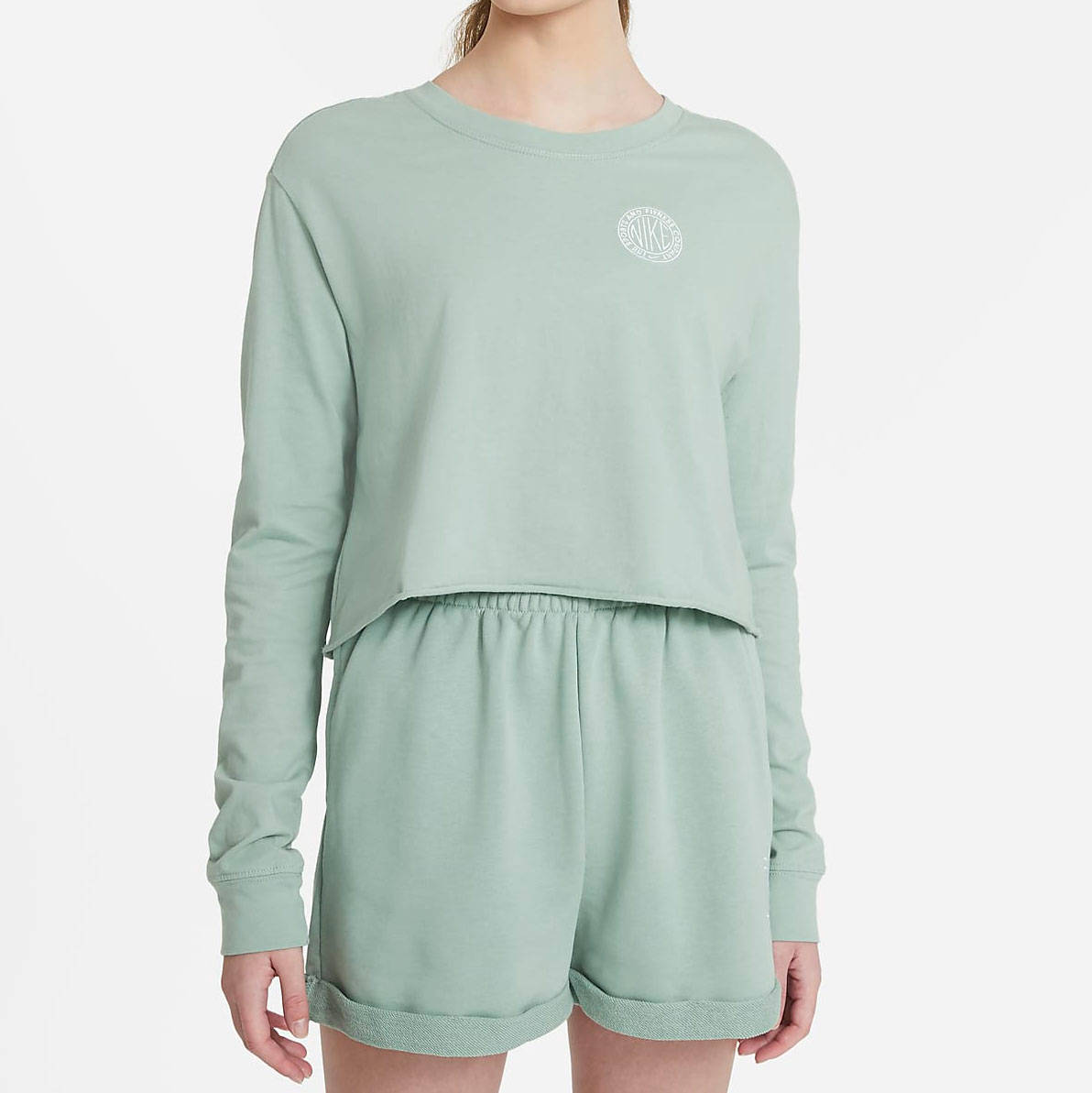 Nike Sportswear Co-ord Top Green