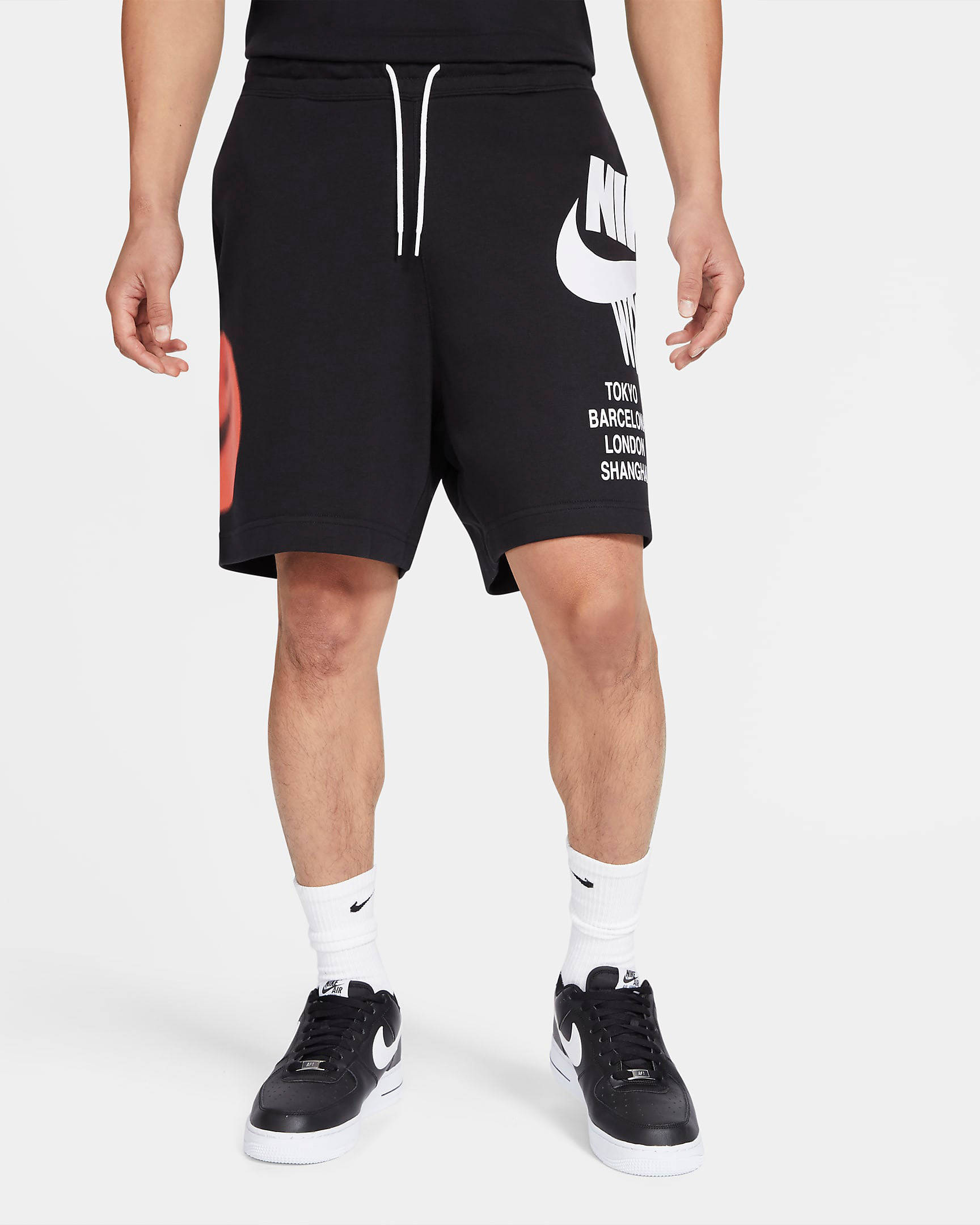 nike sportswear french terry shorts