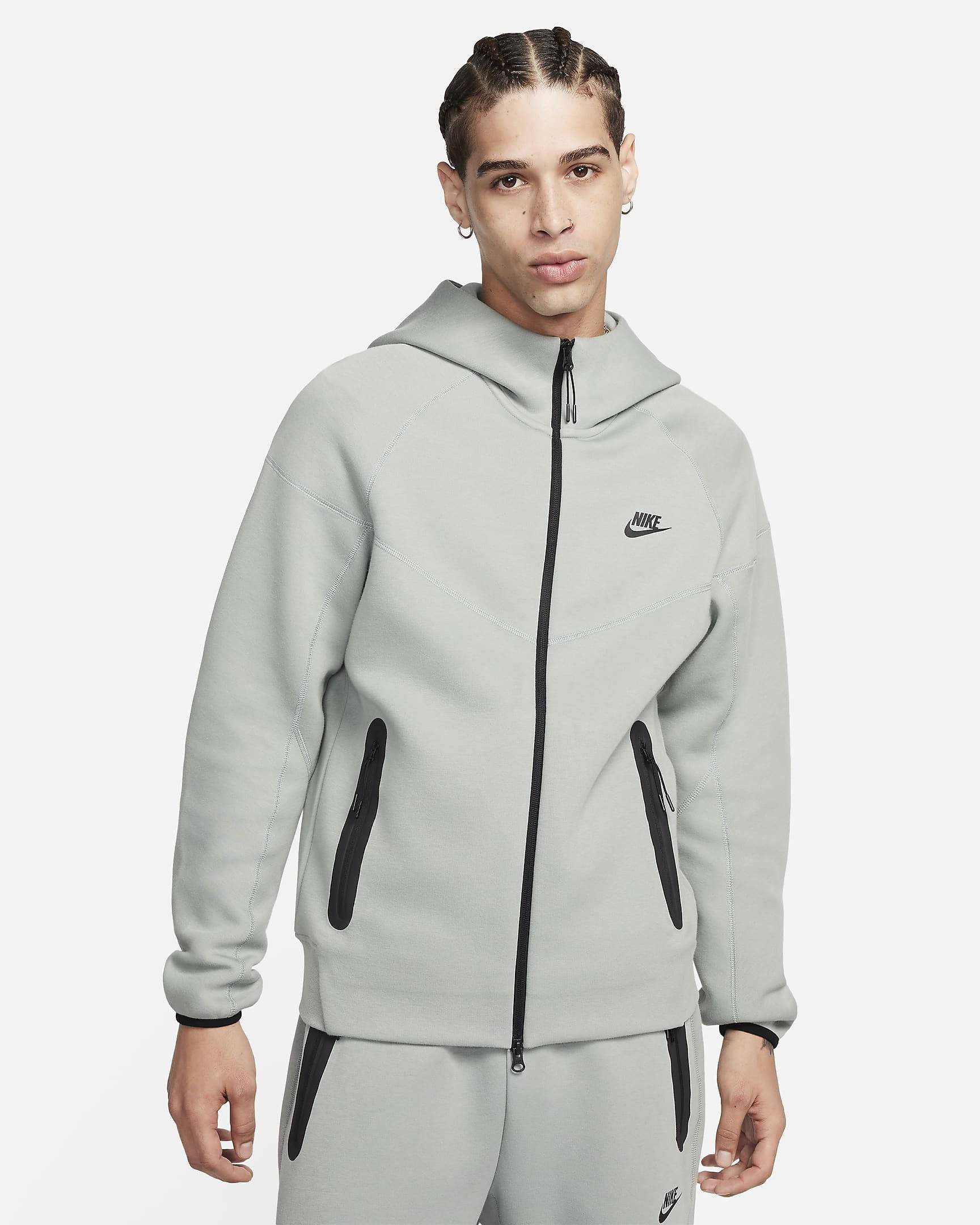Nike Sportswear Tech Fleece Windrunner Full-Zip Hoodie Mica Green