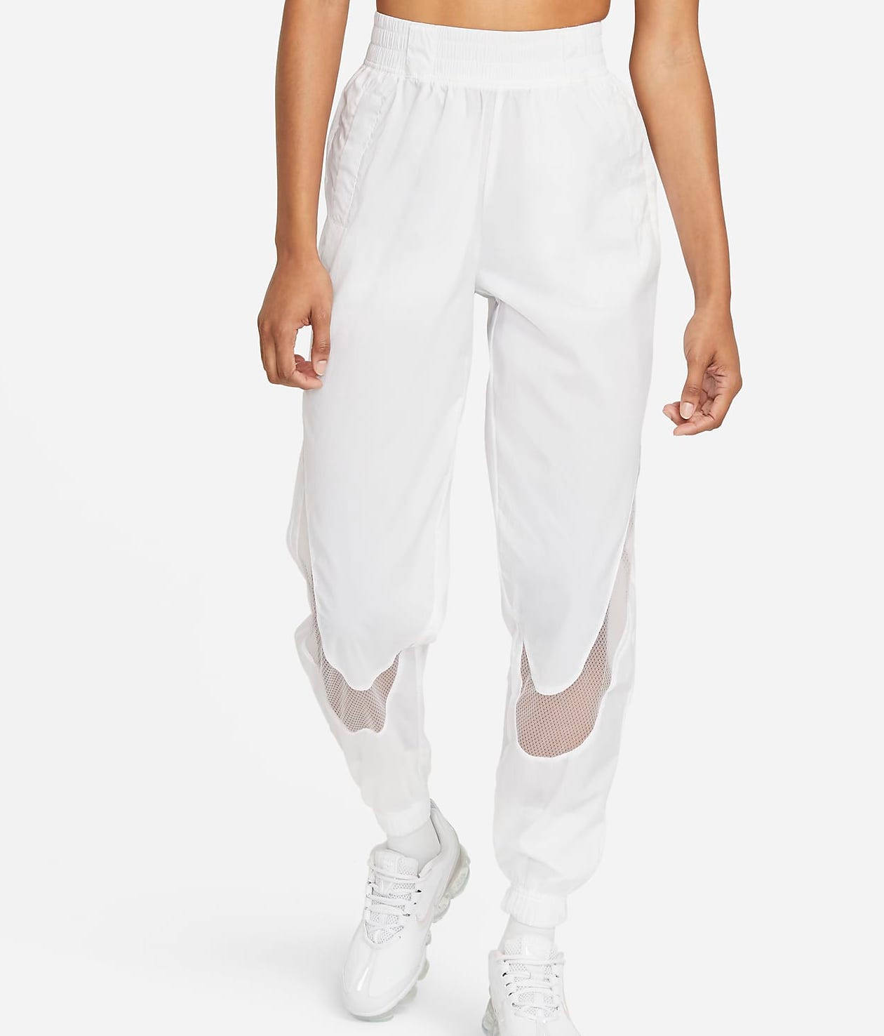 nike sportswear trousers white