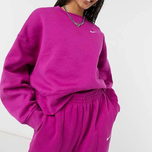 Nike Sweatshirt Bright Pink