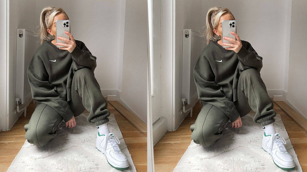 nike sweatshirt green nike sweatshirt green