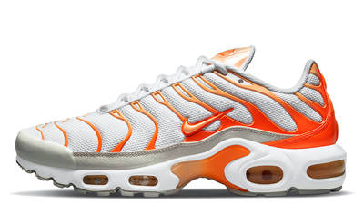 nike air max tn white orange