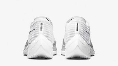 Nike ZoomX VaporFly NEXT 2 White Silver CU4111-100 back