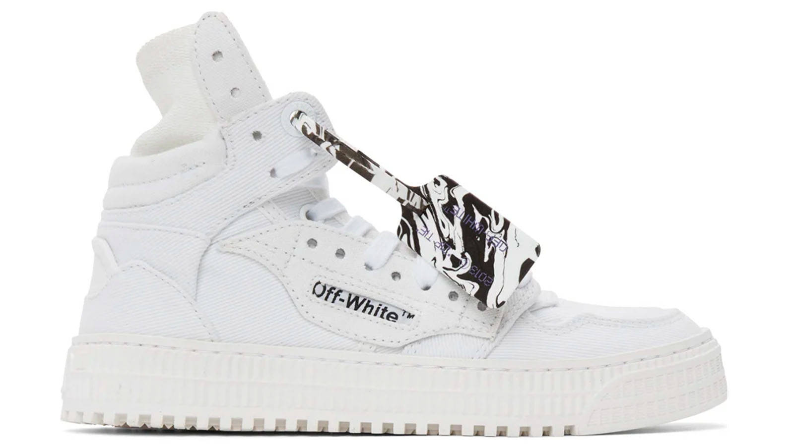 Off-white off court 3.0 white with marble