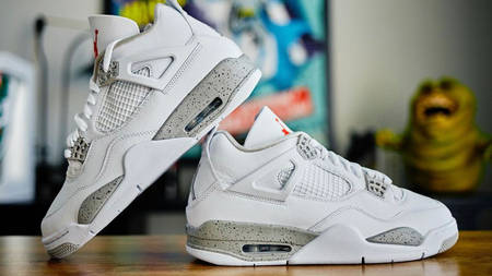 The Air Jordan 4 "White Oreo" Is as Clean as It Gets The Air Jordan 4 "White Oreo" Is as Clean as It Gets