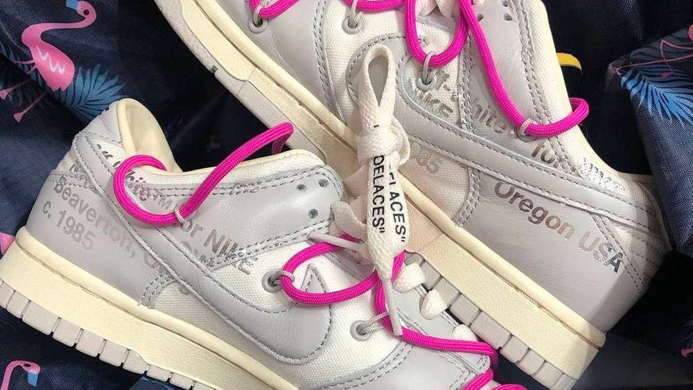 Image via zsneakerheadz Off-White x Nike Dunk Low