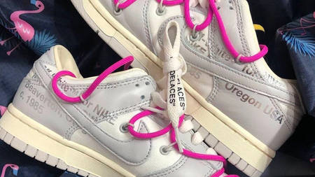 The Off-White x Nike Dunk Low is Dropping in 50 Colourways The Off-White x Nike Dunk Low is Dropping in 50 Colourways