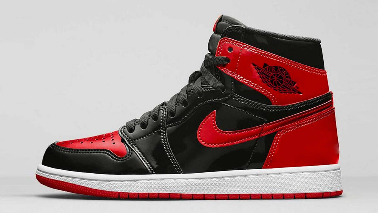 The Air Jordan 1 Retro High OG "Banned" Gets a Patent Leather Makeover