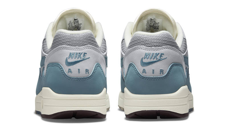 Patta x Nike Air Max 1 Noise Aqua Pure Platinum DH1348-004 Back