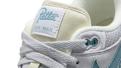 Patta x Nike Air Max 1 Noise Aqua Pure Platinum DH1348-004 Detail