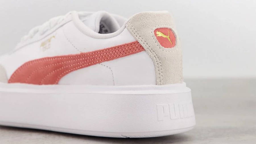 puma oslo maja revive trainers in white and black