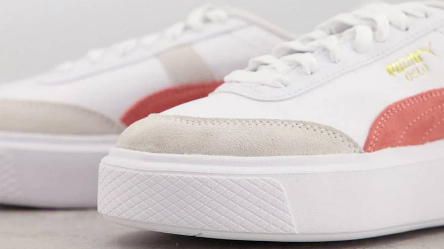 puma oslo maja revive trainers in white and black