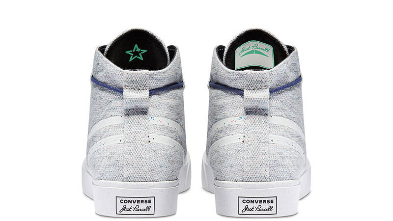Renew x Converse Jack Purcell Mid White Back