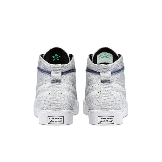 Renew x Star Converse Jack Purcell Mid White Back